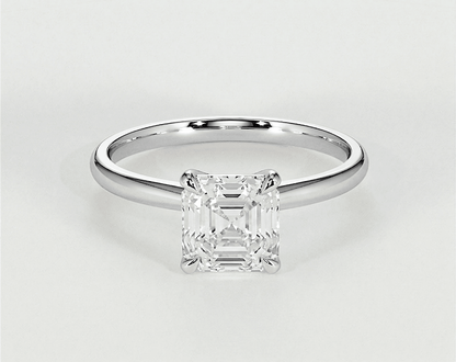 Ella - Asscher - Engagement Rings - Ramzi & Co.®