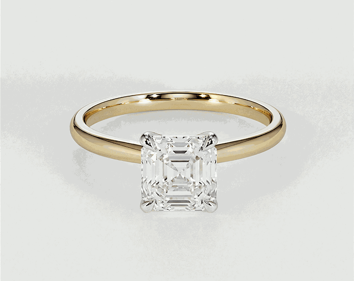 Ella - Asscher - Engagement Rings - Ramzi & Co.®