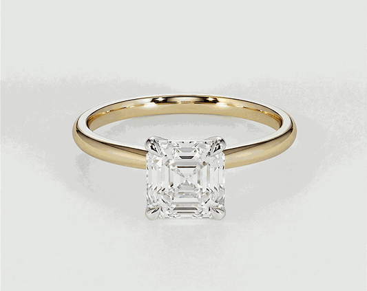 Ella - Asscher - Engagement Rings - Ramzi & Co.®