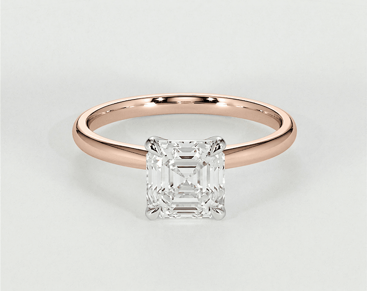 Ella - Asscher - Engagement Rings - Ramzi & Co.®