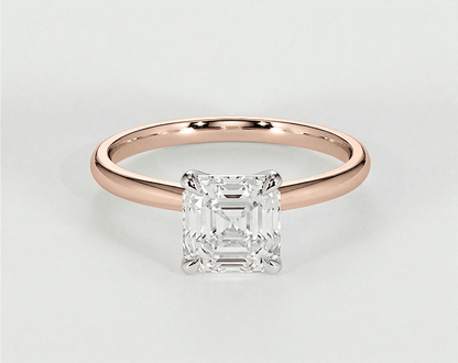 Ella - Asscher - Engagement Rings - Ramzi & Co.®