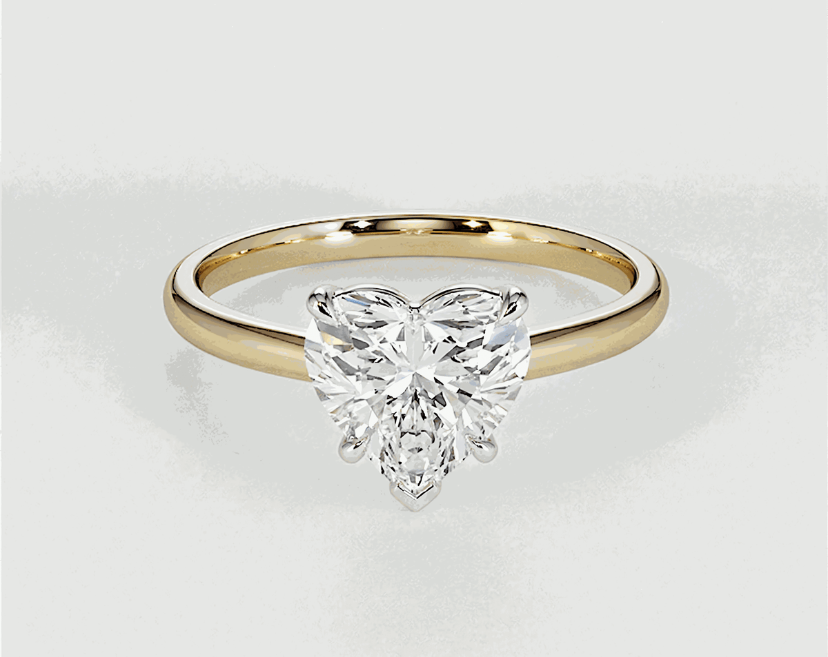 Ella - Heart - Engagement Rings - Ramzi & Co.®