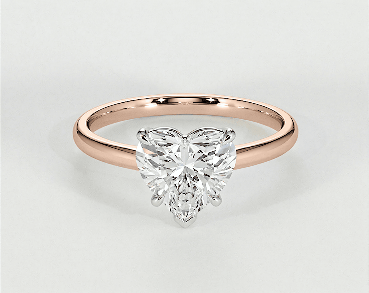 Ella - Heart - Engagement Rings - Ramzi & Co.®