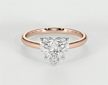 Ella - Heart - Engagement Rings - Ramzi & Co.®
