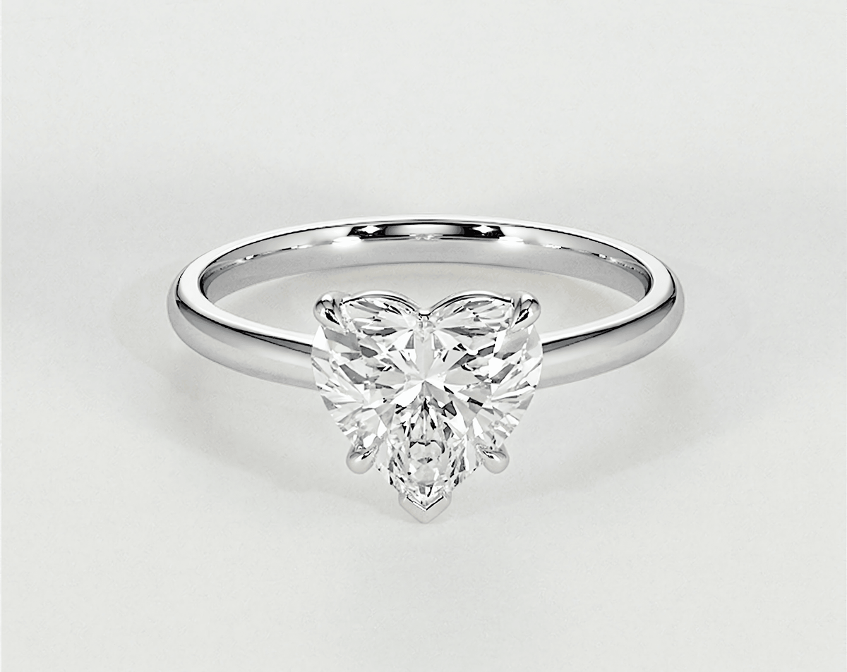 Ella - Heart - Engagement Rings - Ramzi & Co.®