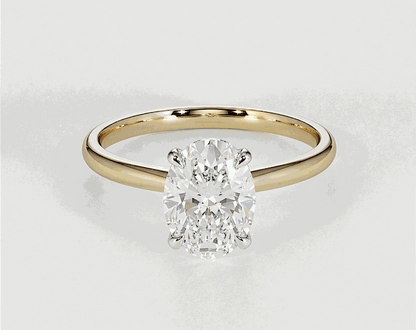 Ella - Oval - Engagement Rings - Ramzi & Co.®