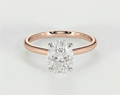 Ella - Oval - Engagement Rings - Ramzi & Co.®