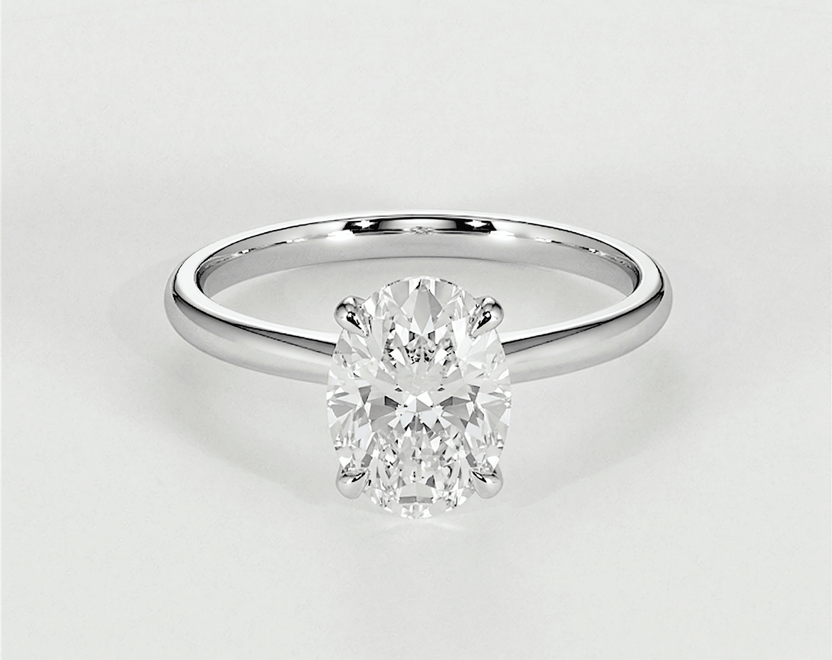 Ella - Oval - Engagement Rings - Ramzi & Co.®