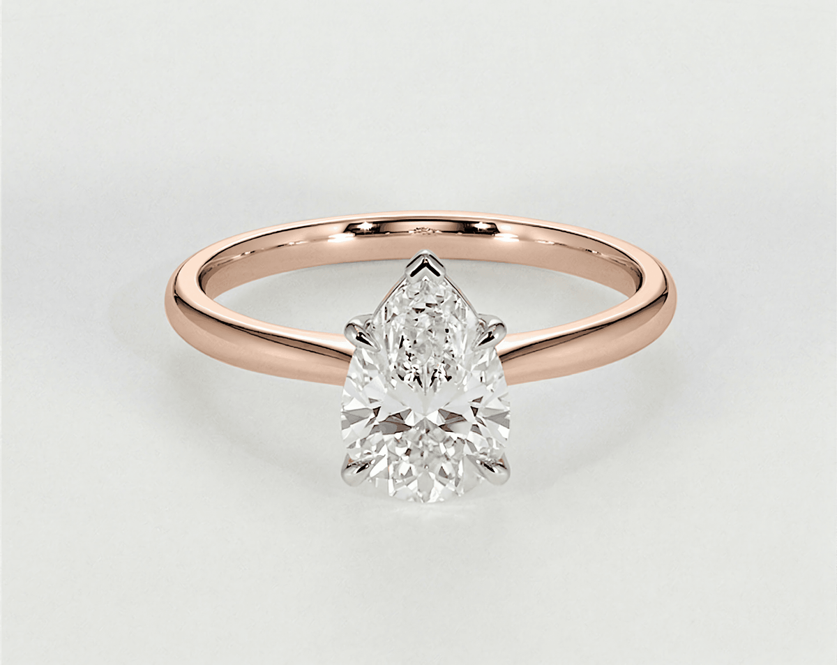 Ella - Pear - Engagement Rings - Ramzi & Co.®
