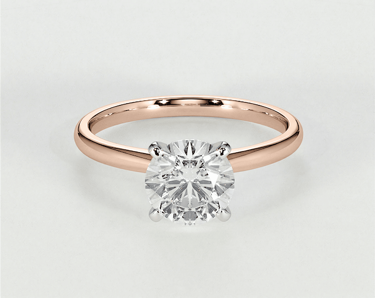 Ella - Round - Engagement Rings - Ramzi & Co.®
