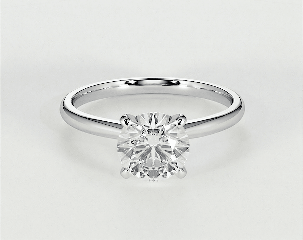Ella - Round - Engagement Rings - Ramzi & Co.®