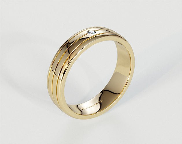 Elliot - Men's Wedding Rings - Ramzi & Co.®