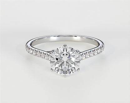 Elsie - Round - Engagement Rings - Ramzi & Co.®