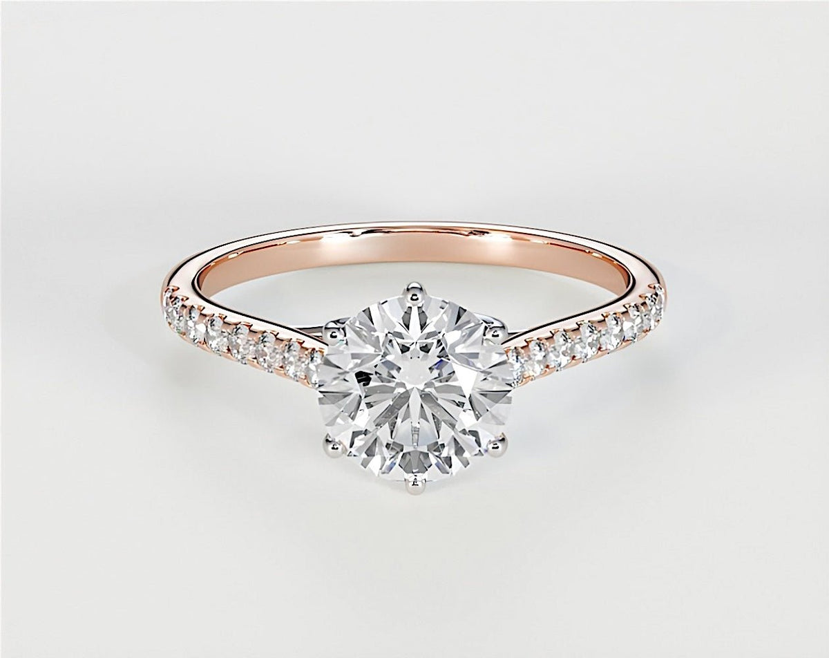 Elsie - Round - Engagement Rings - Ramzi & Co.®