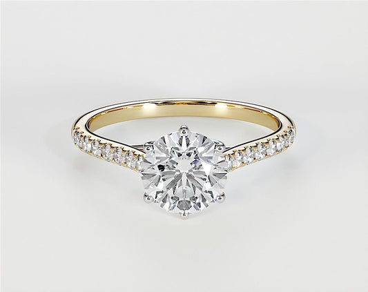 Elsie - Round - Engagement Rings - Ramzi & Co.®