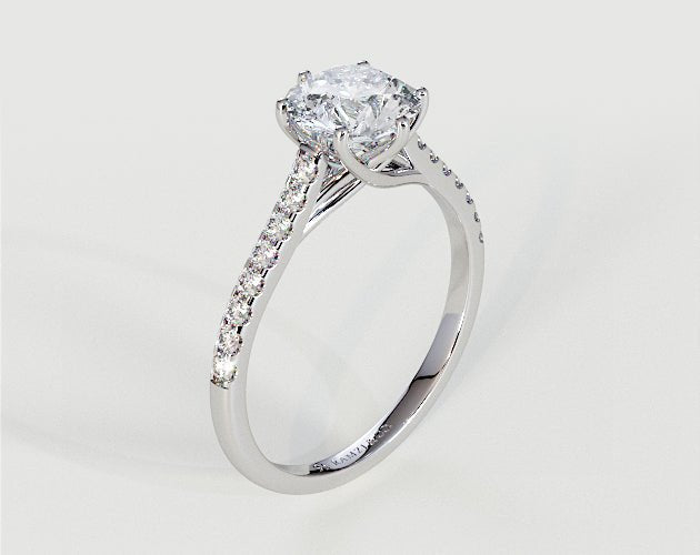Elsie - Round - Engagement Rings - Ramzi & Co.®