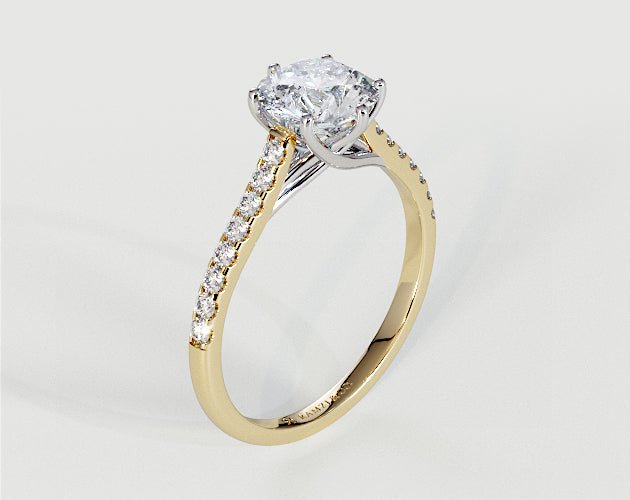 Elsie - Round - Engagement Rings - Ramzi & Co.®