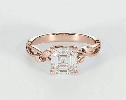 Emily - Asscher - Engagement Rings - Ramzi & Co.®