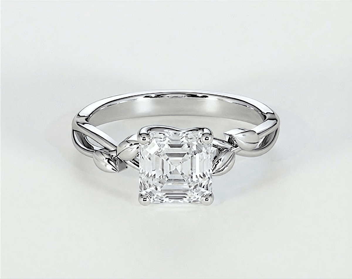 Emily - Asscher - Engagement Rings - Ramzi & Co.®
