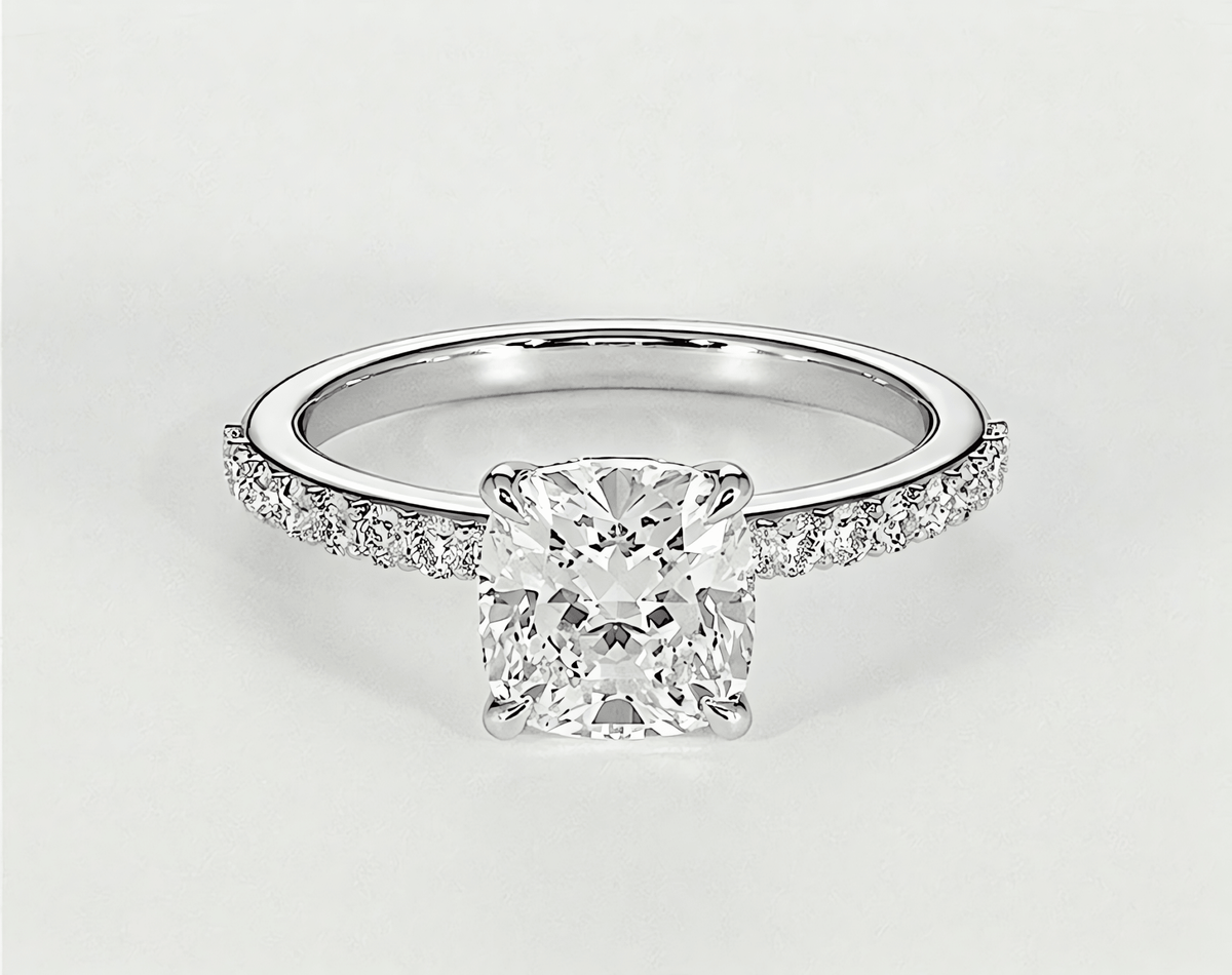 Evelyn - Cushion - Engagement Rings - Ramzi & Co.®