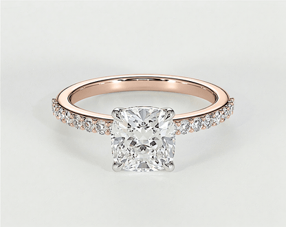 Evelyn - Cushion - Engagement Rings - Ramzi & Co.®