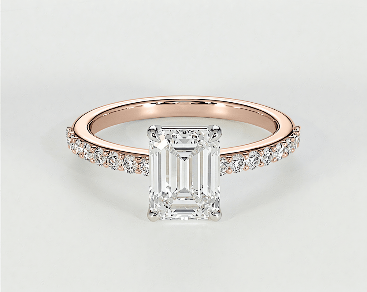 Evelyn - Emerald - Engagement Rings - Ramzi & Co.®