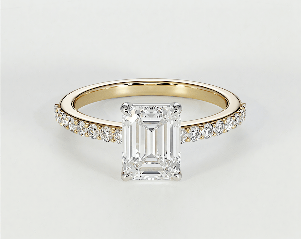 Evelyn - Emerald - Engagement Rings - Ramzi & Co.®