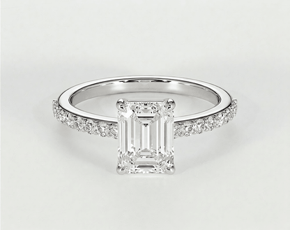 Evelyn - Emerald - Engagement Rings - Ramzi & Co.®