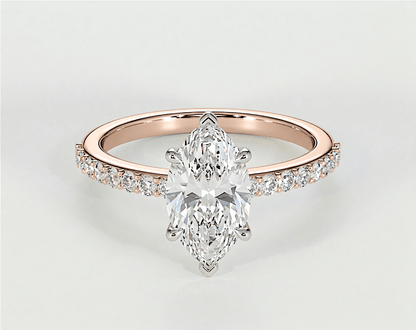Evelyn - Marquise - Engagement Rings - Ramzi & Co.®