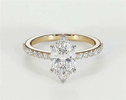 Evelyn - Marquise - Engagement Rings - Ramzi & Co.®