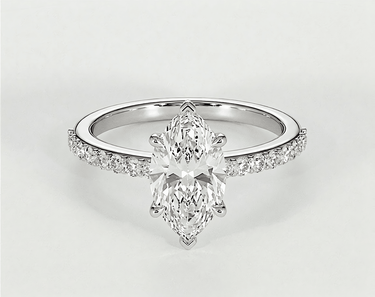 Evelyn - Marquise - Engagement Rings - Ramzi & Co.®