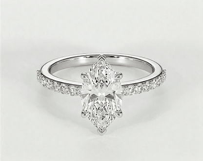 Evelyn - Marquise - Engagement Rings - Ramzi & Co.®