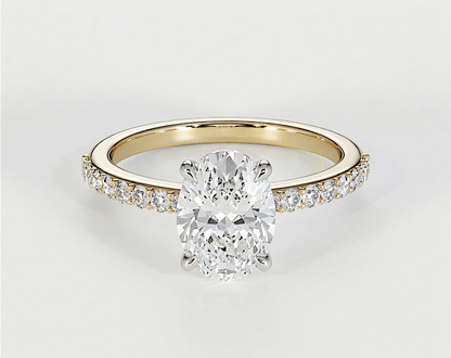 Evelyn - Oval - Engagement Rings - Ramzi & Co.®