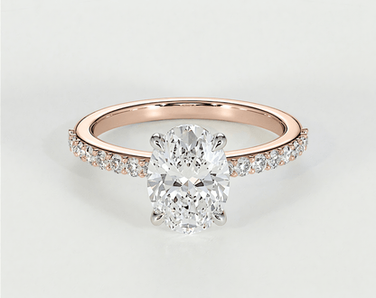 Evelyn - Oval - Engagement Rings - Ramzi & Co.®