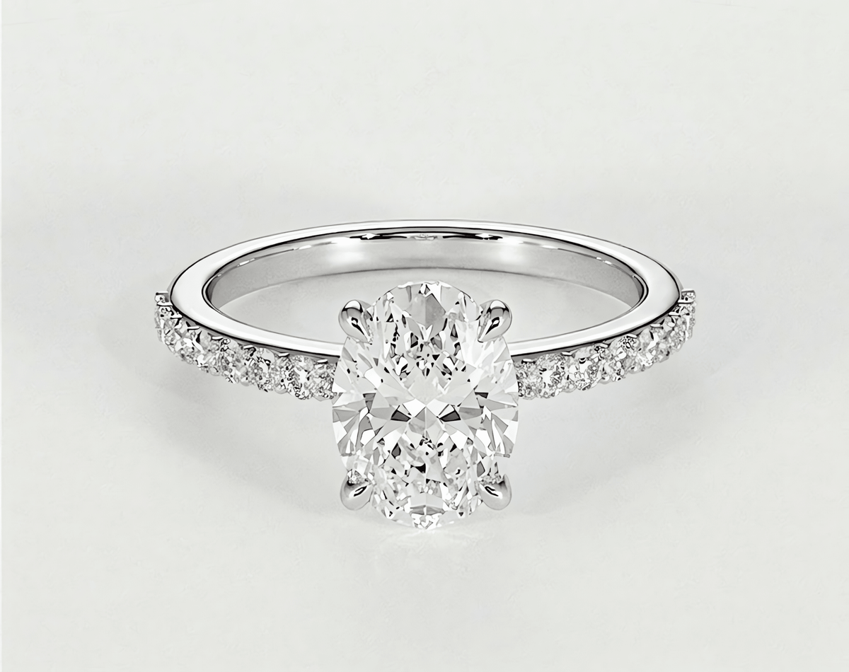 Evelyn - Oval - Engagement Rings - Ramzi & Co.®
