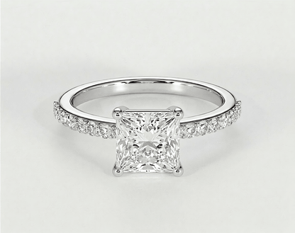 Evelyn - Princess - Engagement Rings - Ramzi & Co.®