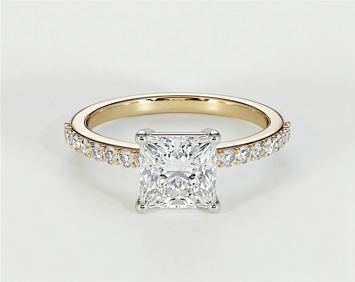 Evelyn - Princess - Engagement Rings - Ramzi & Co.®