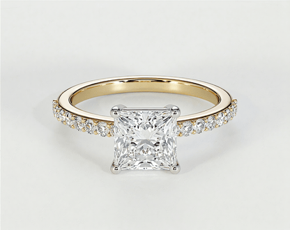 Evelyn - Princess - Engagement Rings - Ramzi & Co.®