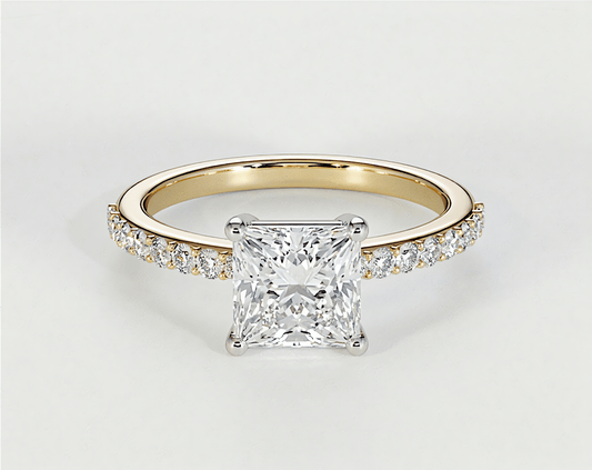 Evelyn - Princess - Engagement Rings - Ramzi & Co.®