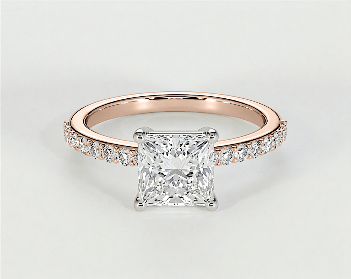 Evelyn - Princess - Engagement Rings - Ramzi & Co.®