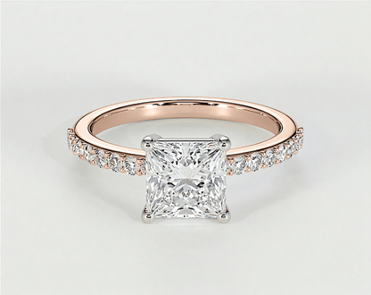 Evelyn - Princess - Engagement Rings - Ramzi & Co.®