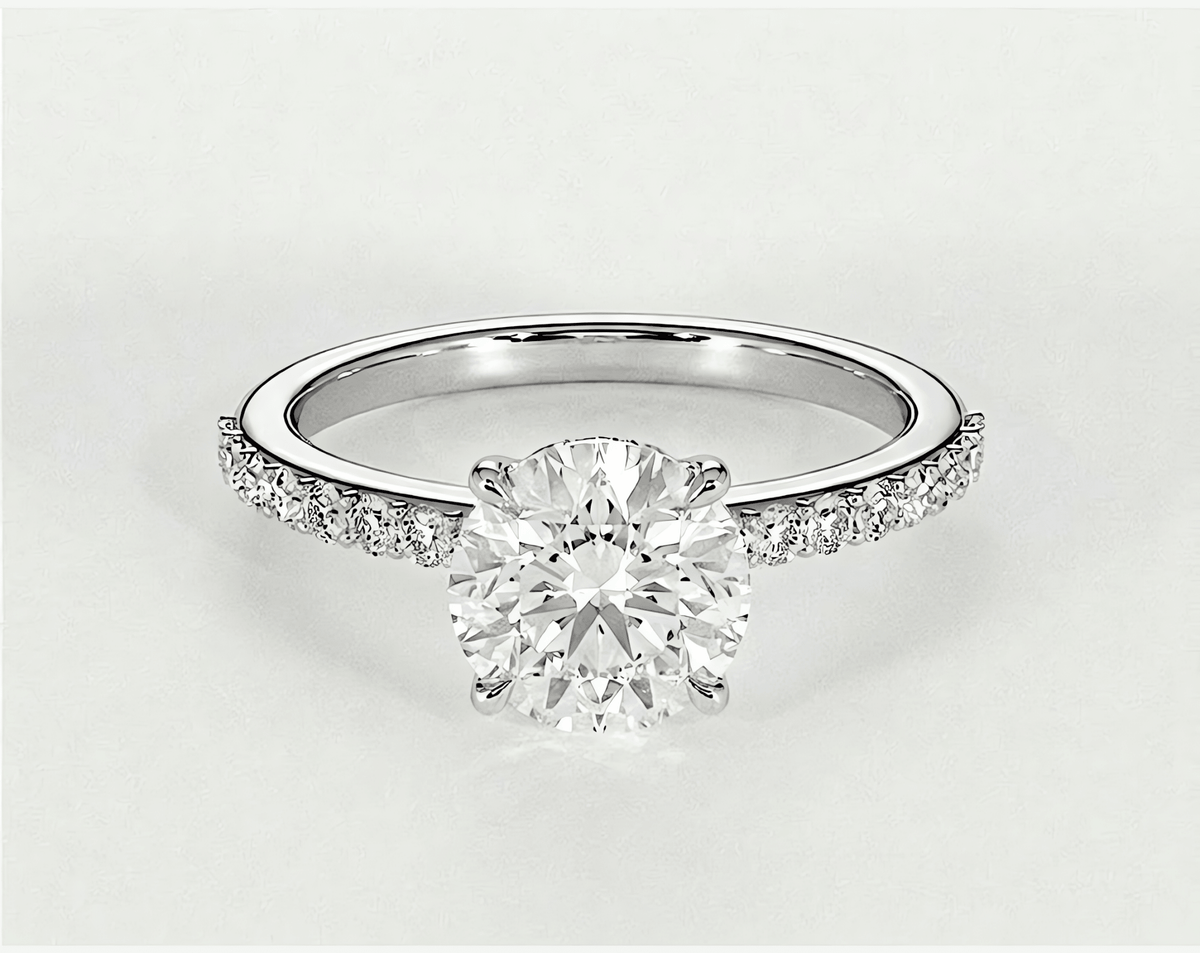 Evelyn - Round - Engagement Rings - Ramzi & Co.®