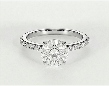 Evelyn - Round - Engagement Rings - Ramzi & Co.®
