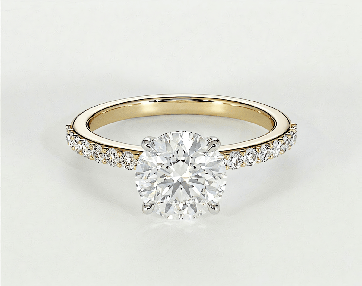 Evelyn - Round - Engagement Rings - Ramzi & Co.®