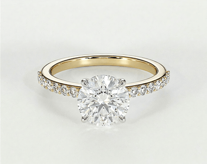 Evelyn - Round - Engagement Rings - Ramzi & Co.®