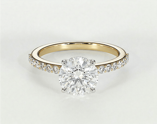 Evelyn - Round - Engagement Rings - Ramzi & Co.®