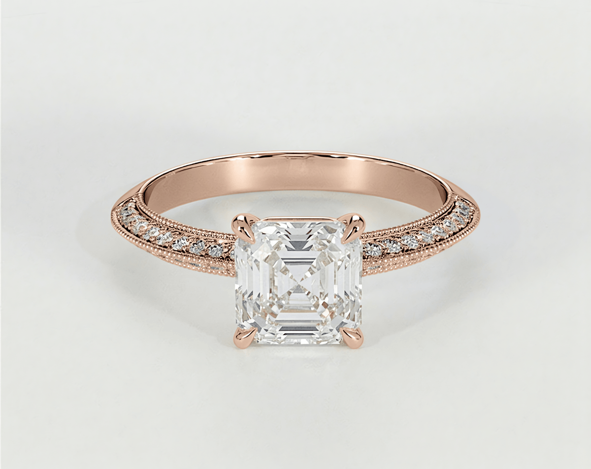Fiona - Asscher - Engagement Rings - Ramzi & Co.®