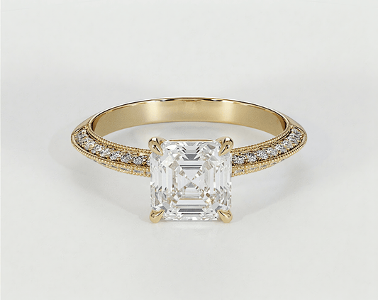 Fiona - Asscher - Engagement Rings - Ramzi & Co.®