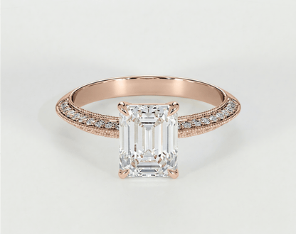 Fiona - Emerald - Engagement Rings - Ramzi & Co.®