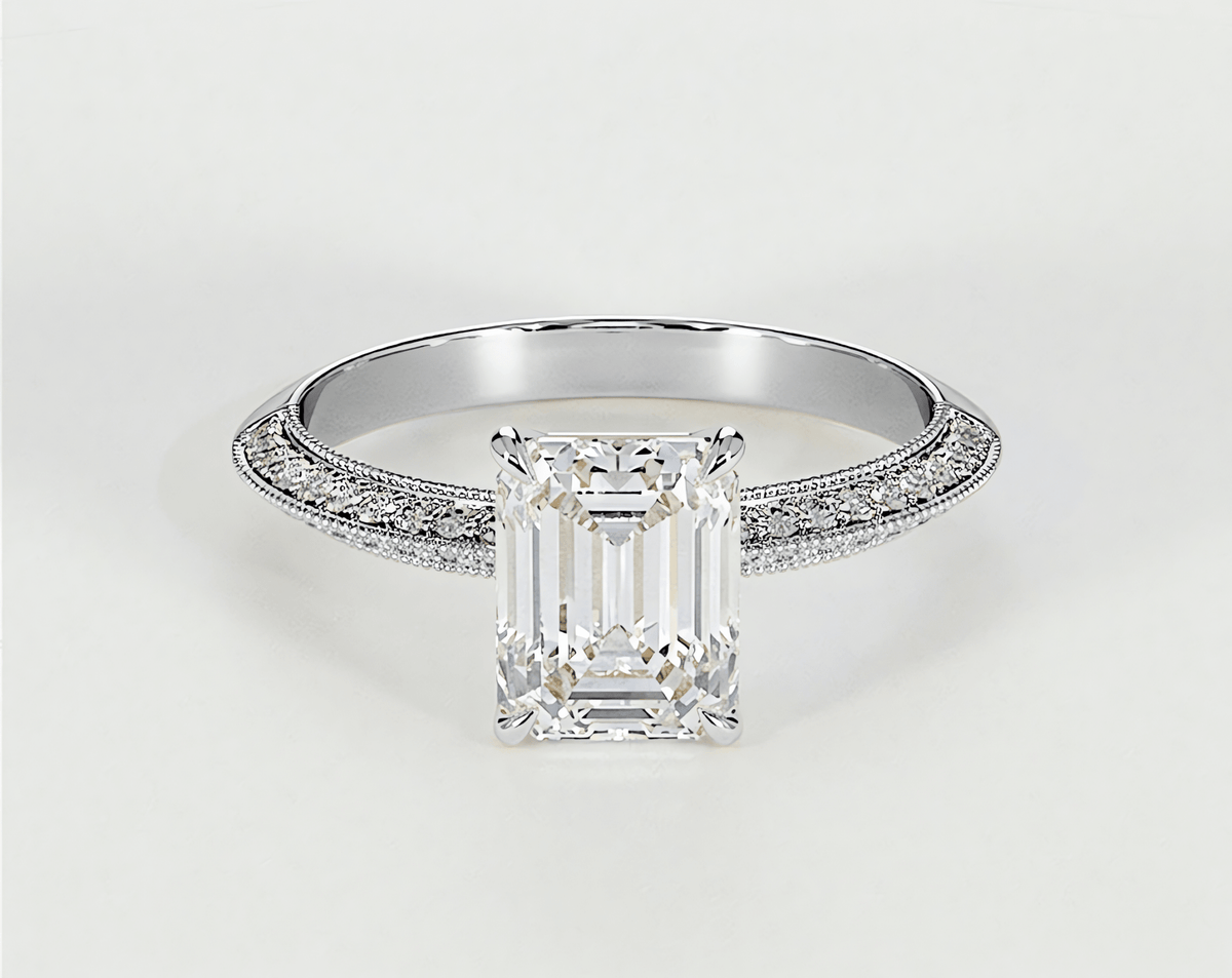Fiona - Emerald - Engagement Rings - Ramzi & Co.®